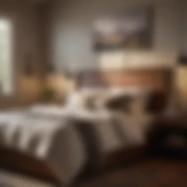 Enhancing Deep Sleep Environment Tips to enhance deep sleep in a peaceful bedroom setting.