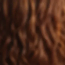 A palette of natural hair dye shades showcasing earthy tones