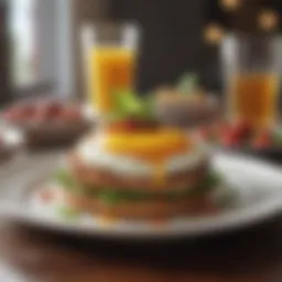 Elegant Vegetarian Ketogenic Breakfast