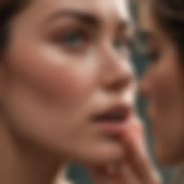 Engaging in intimate whispers Sultry whispers in the ear