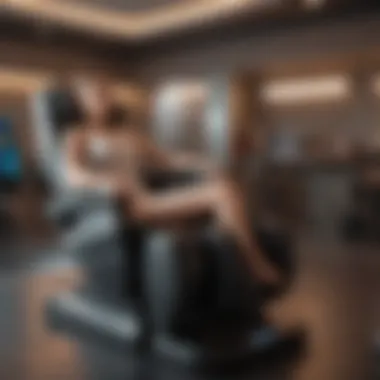 Visual representation of the health benefits of zero gravity positions