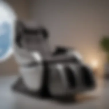 The Essence of Relaxation in Zero Gravity A zero gravity massage chair promoting relaxation and tranquility